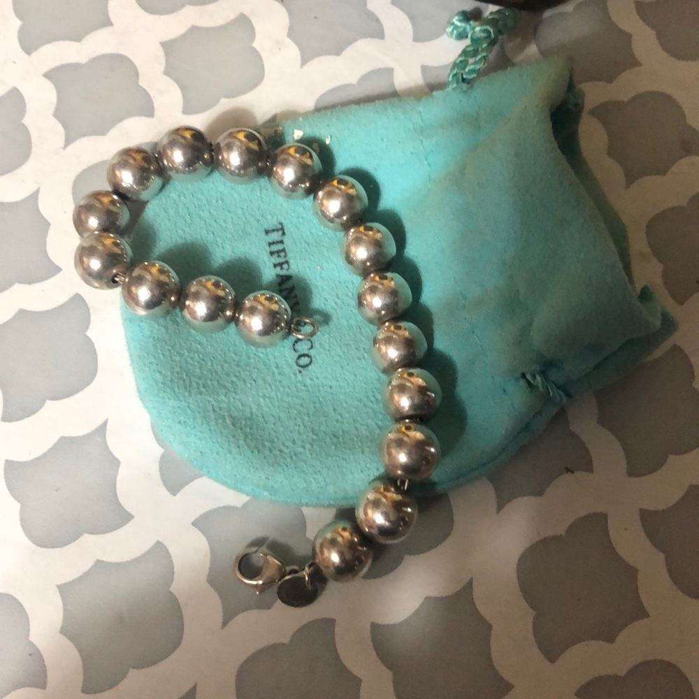 Tiffany sterling silver bracelet 7 inch